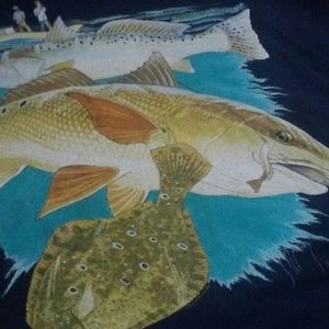 2 GUY HARVEY SHORT SLEEVE POCKET T SHIRTS bundle